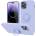 Mobi-Fon Силиконов кейс bSmart Finger Grip, За iPhone 16 Pro Max (6.9), Светлолилав (IPH-16PMAX-004)
