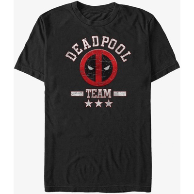 ZOOT. Fan Черна унисекс тениска Marvel Deadpool Team Stuff ZOOT. Fan | Cheren | МЪЖЕ | L