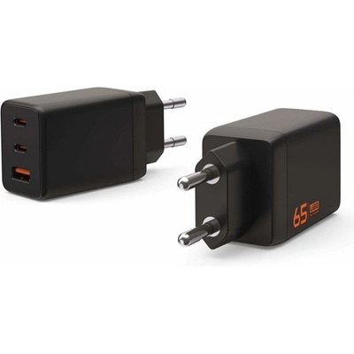 Urban Armor Gear SRGE Променливотоково зарядно устройство USB+2 Type-C гнездо 65W, PD бързо зарядно устройство, ЧЕРНО 9B443711V4040 (9B443711V4040)