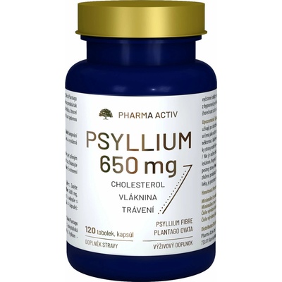 Pharma Activ Psyllium 650 mg 120 kapsúl