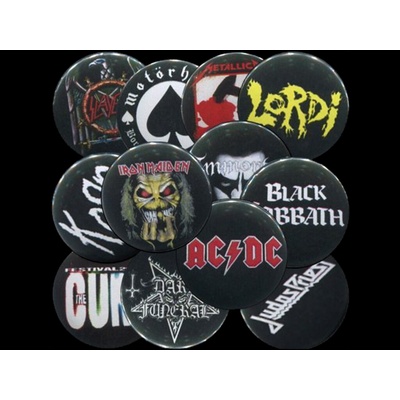 Set placek 25 ROCK / METAL 2