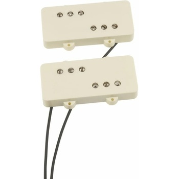 Fender Cunife Wide Range Jazzmaster Pickup Set Vintage White Адаптер за китара (0992372000)