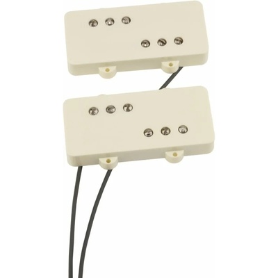 Fender Cunife Wide Range Jazzmaster Pickup Set Vintage White Адаптер за китара (0992372000)
