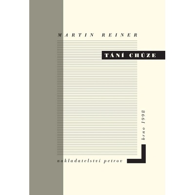 Tání chůze - Martin Reiner