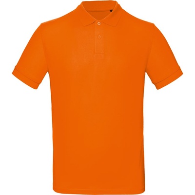 B&C Collection B&c inspire polo men / Мъжка поло тениска с къс ръкав от органичен памук - оранжева l (01043023503)