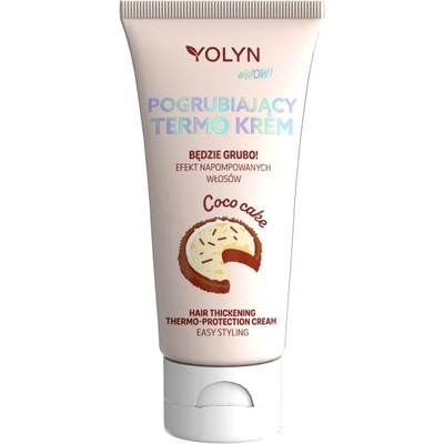 Yolyn Уплътняващ термозащитен крем за коса YOLYN WOW Hair Thickening Thermo-protection Cream (YN010053)