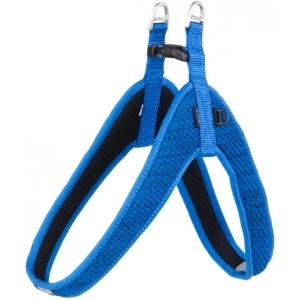 Rogz FAST FIT Small - Модерен нагръдник с подплата за кучета, 16мм/41 см. - син