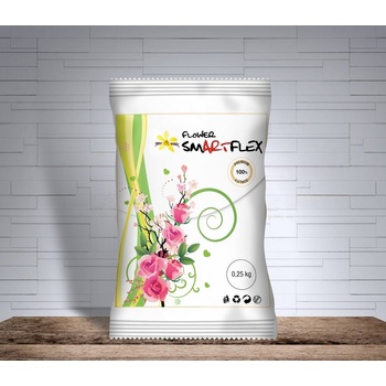 Smartflex Flower Vanilka (0,25 kg) v sáčku modelovacia hmota na výrobu kvetin-Min.3.9.25