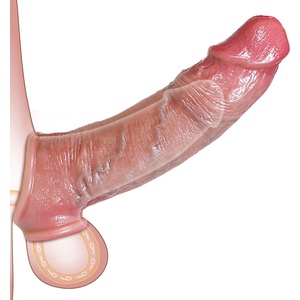 SuperLove Super Realistic Penis Liquid Silicone Extender Skin