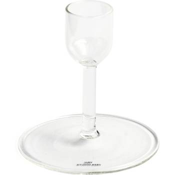 Hay Свещник за класическа свещ Tiny Straight прозрачен (AE357-D438-AF04)