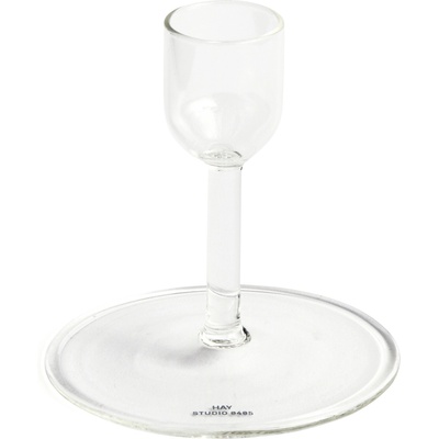 Hay Свещник за класическа свещ Tiny Straight прозрачен (AE357-D438-AF04)