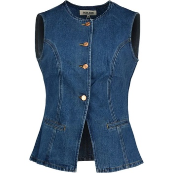 Salsa jeans Дънки Salsa jeans 21010388 Straight Fit vest - Blue (Medium Wash)