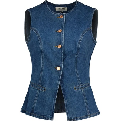 Salsa jeans Дънки Salsa jeans 21010388 Straight Fit vest - Blue (Medium Wash)