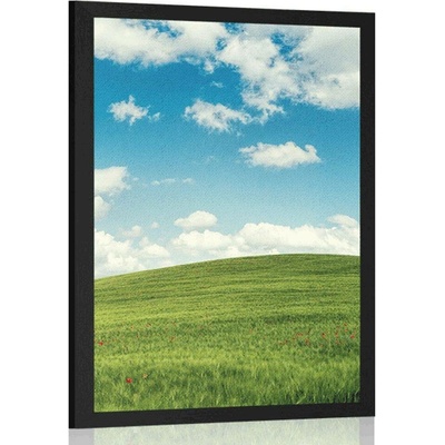 Plakát nádherný den na louce - 30x45 black