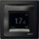 DEVI Termostat DEVIreg Touch Čierna RAL 9005