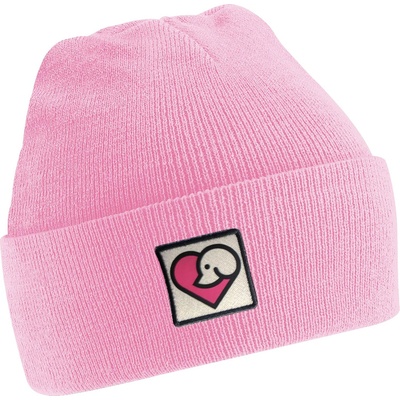 KIKA KÖVEŠOVÁ čapica Srdce Baby Pink