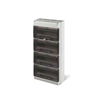 Image 1 of Scame Табло за открит монтаж 4х16 мод. серия Domino IP66 - 672.7064 (672.7064)