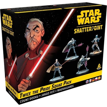 Asmodee Asmodee Star Wars: Shatterpoint - Twice the Pride Squad Pack колекционерски фигури, допълнителен комплект (AMGD1003)