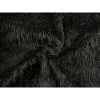 Stoklasa Kožešina Balení: 1 m, Varianta: 5 (320 g/m²) černá 5 (320 g/m²) černá