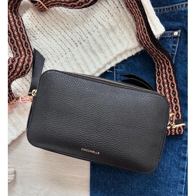 Coccinelle crossbody čierna