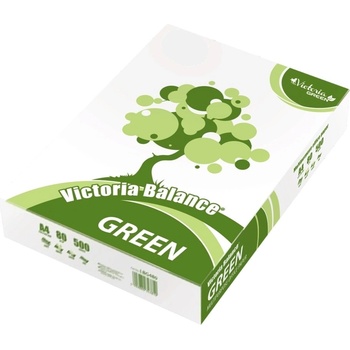 Victoria Фотокопирна хартия VICTORIA Balance Green ISO 70-p A/4 80 g рециклирана 500 листа/пакет LBG480 (LBG480)