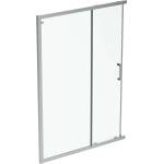Ideal Standard Connect 2 - Плъзгащи се врати за душ, двукрилни, 100 см, сребристо-бляскаво/прозрачно стъкло K9262EO (K9262EO)