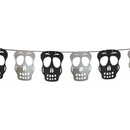 Závěsné dekorace Halloween Lebky 130cm