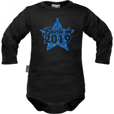 DEJNA Body dlouhý rukáv Dejna Born in 2019 černo/modré