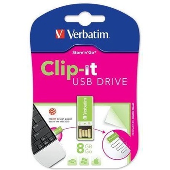Verbatim Clip-it 8GB USB 2.0 43936