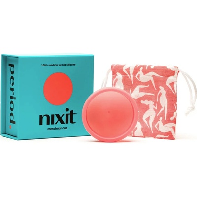 Nixit Menstruační kalíšek NIX01 Růžová – Zboží Dáma