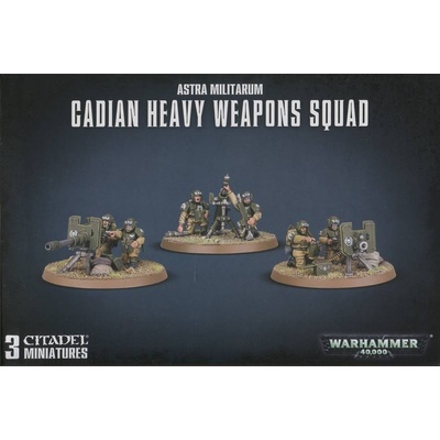 GW Warhammer 40000: Imperial Guard Cadian Heavy Weapon Squad