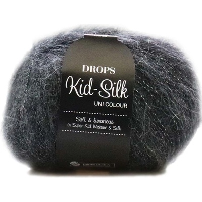 Drops Kid-Silk 22 antracit