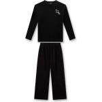 Sanetta Детско ежедневно термо бельо Sanetta Kid's Pyjama 1/1 Everyday base layer - Super Black - размер 164 (EU) (714-2045-0114)