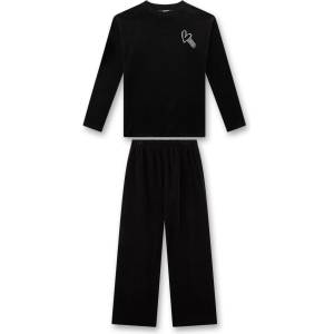 Sanetta Детско ежедневно термо бельо Sanetta Kid's Pyjama 1/1 Everyday base layer - Super Black - размер 164 (EU) (714-2045-0114)