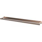 DECOR WALTHER Закачалка на релса за кърпи Mikado Frame с PVD покритие 46 см бронз (0523915)