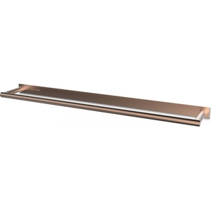 DECOR WALTHER Закачалка на релса за кърпи Mikado Frame с PVD покритие 46 см бронз (0523915)