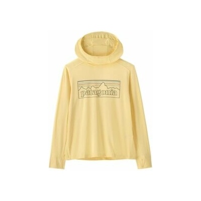Patagonia Cap Silkweight Hoody Kids Žltá