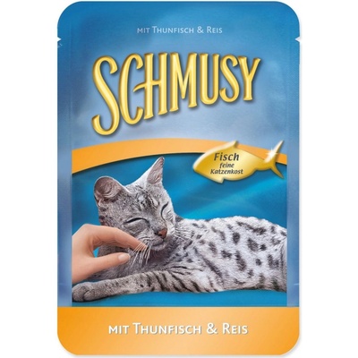 Schmusy Cat Fish tuniak a ryža 100 g