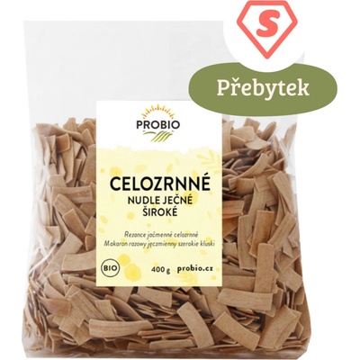 ProBio Nudle ječné celozrnné 400 g