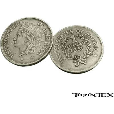 Minca 1 Dollar 1851