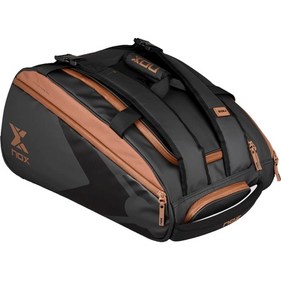 NOX Luxury Open Series Black/Brown Padelbag – Zboží Dáma
