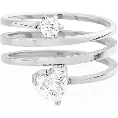 Franco Bene Twist promise ring stříbrný 158