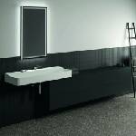 Ideal Standard Atelier Conca стенен шкаф с 2 чекмеджета и плот 240 см, тъмен дъб (T4341Y4)