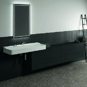 Ideal Standard Atelier Conca стенен шкаф с 2 чекмеджета и плот 240 см, тъмен дъб (T4341Y4)