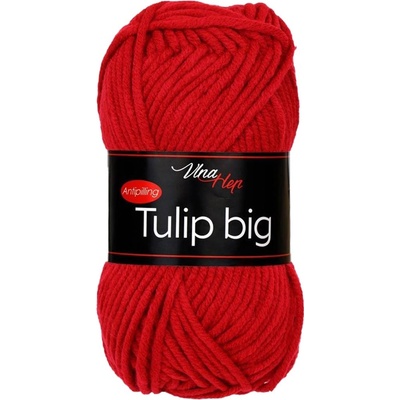 Vlna - Hep příze Tulip Big 41143 červená
