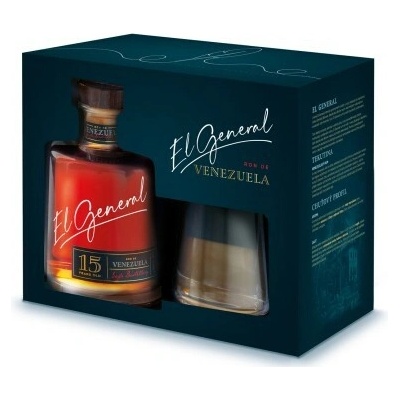 El General 40% 0,7 l (dárkové balení 1 sklenice)