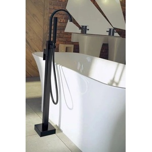 Besco Смесител за вана Besco Modern II, матово черен (BW-MII-CZ)
