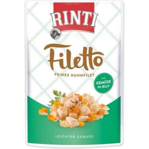 RINTI Filetto Adult пиле и зеленчуци в желе 100g (394-95404)
