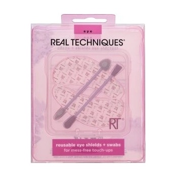 Real Techniques Reusable Eye Shields + Swabs sada na oči