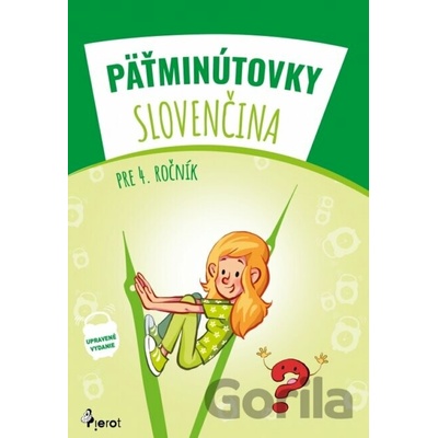 Pätminútovky slovenčina pre 4.ročník